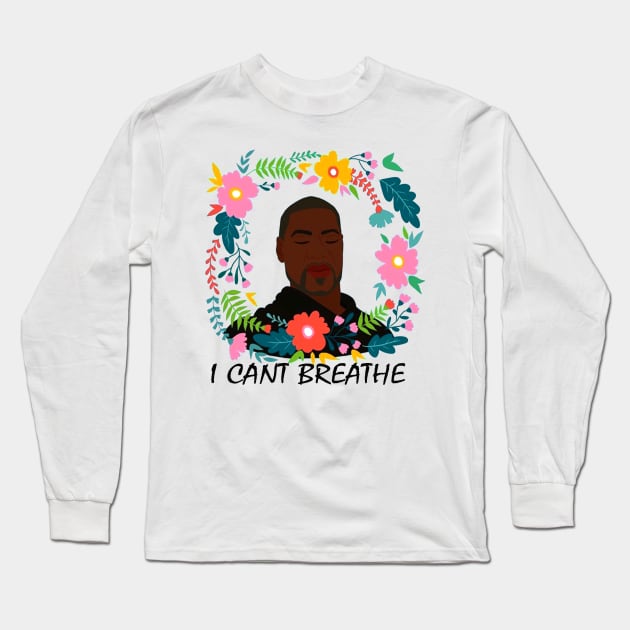 I CANT BREATHE Long Sleeve T-Shirt by kirkomed